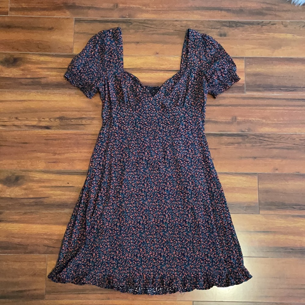 VINTAGE find* floral babydoll dress size m/l